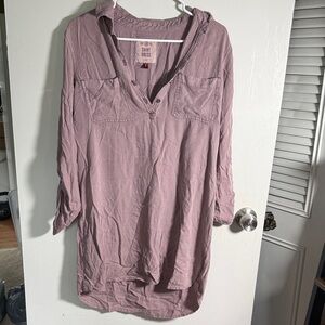 SO Women's Mauve Tunic Top